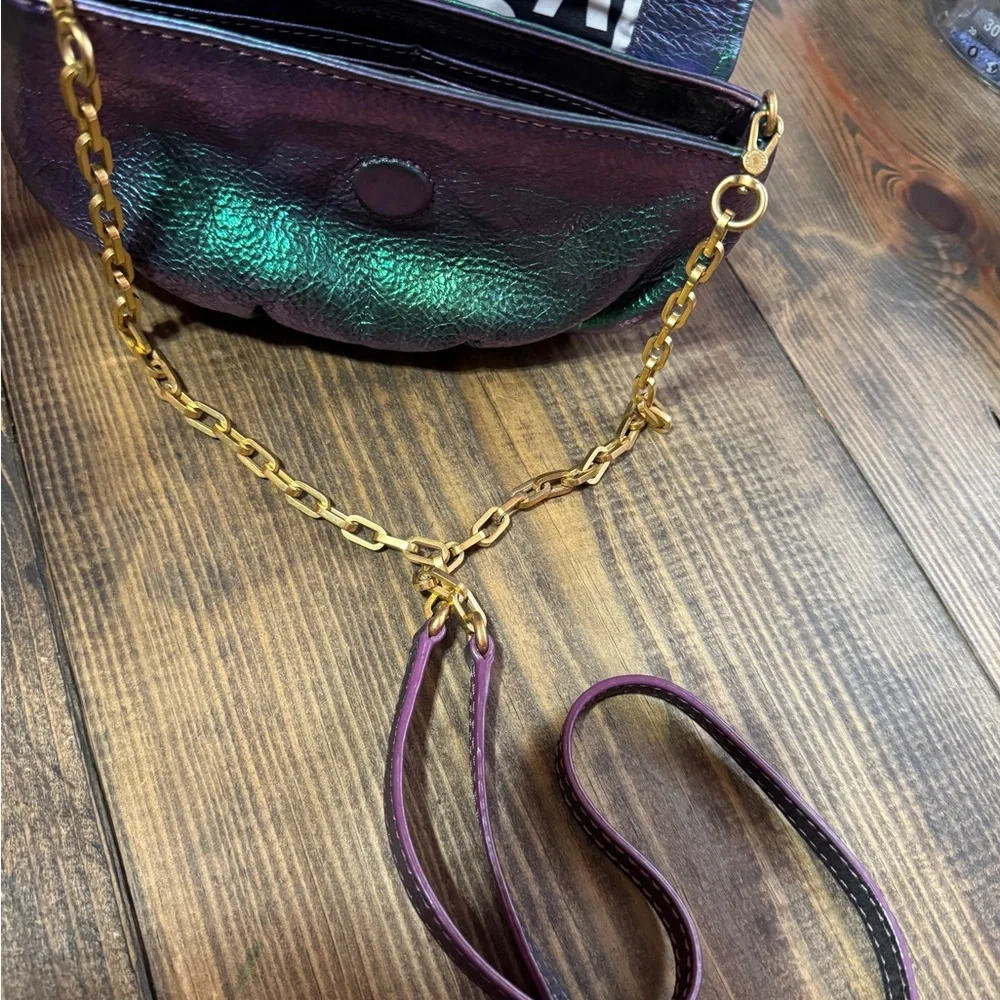 Marc Jacobs Metallic Classic Q Karly Crossbody Bag - Picture 4 of 7